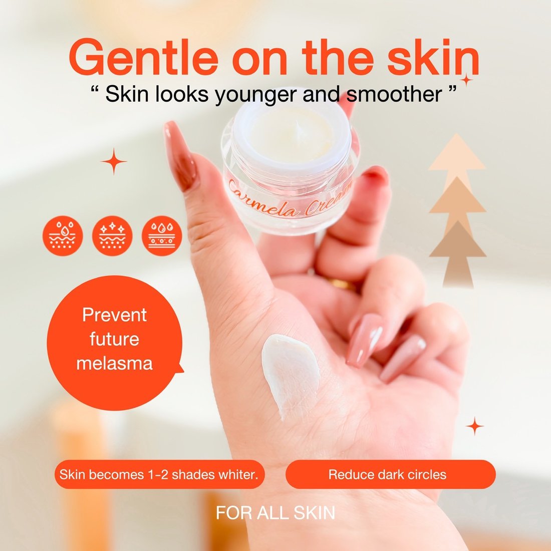 Gentle on the skin
