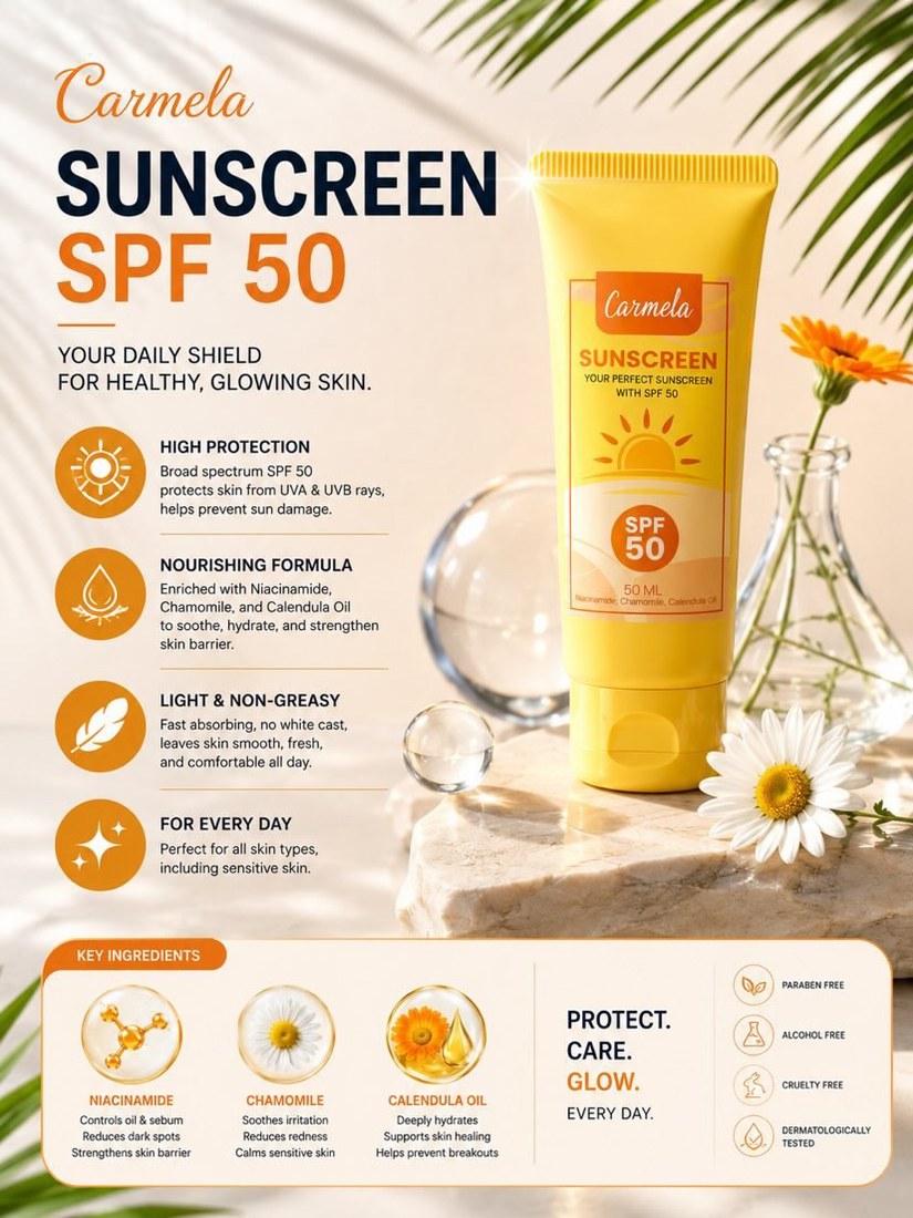 Carmela Sunscreen SPF 50