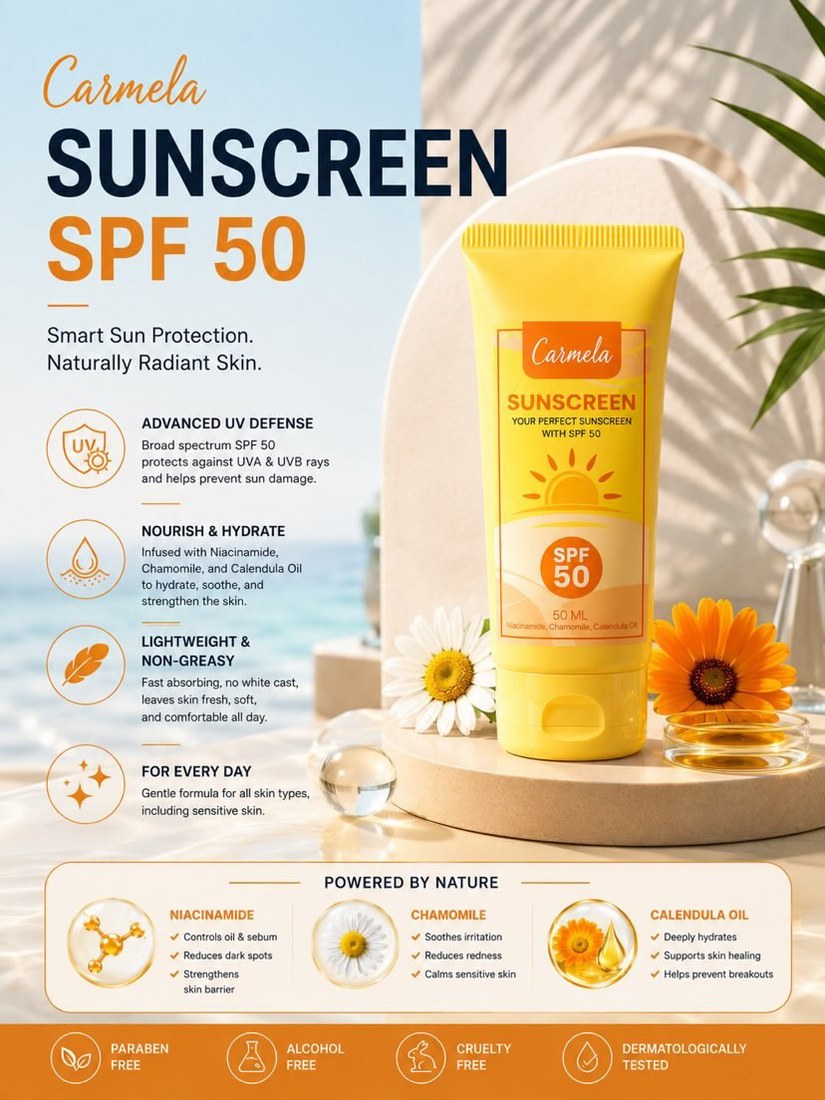 Carmela Sunscreen SPF 50