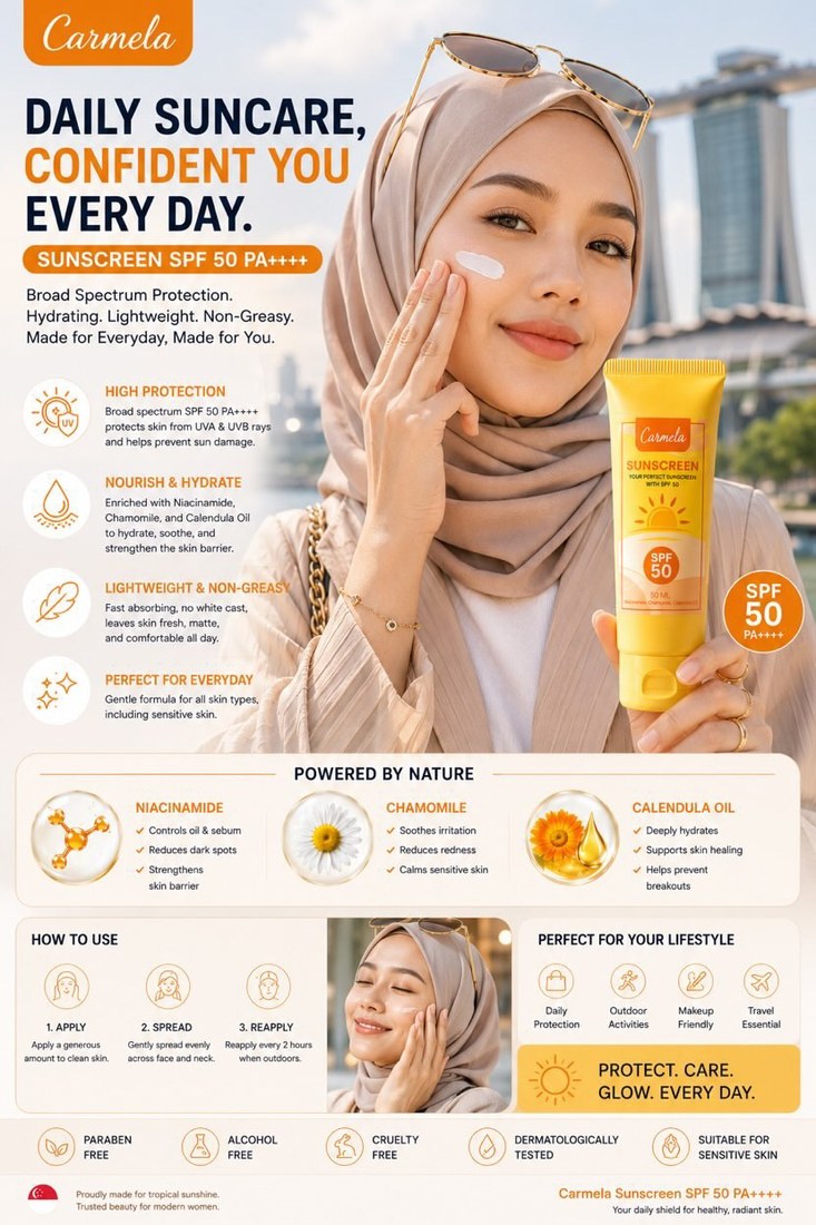 Carmela Sunscreen SPF 50